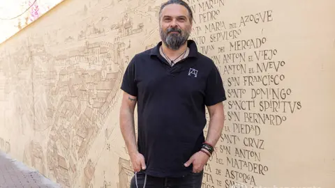 mural de Carlos Adeva en Benavente. IMAGEN INTERBENAVENTE