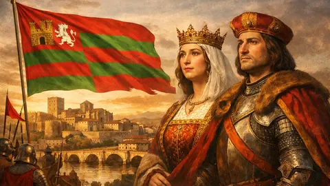 Reyes Cat&oacute;licos sobre Zamora medieval