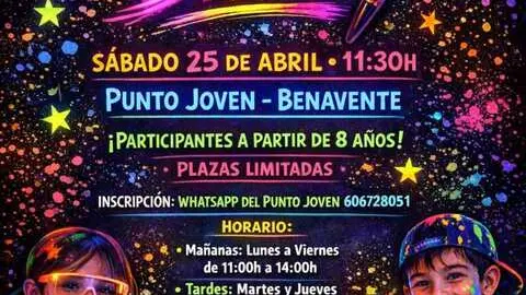 Neon Brush Benavente cartel