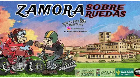 Cartel oficial Concentraci&oacute;n Zamora Sobre Ruedas