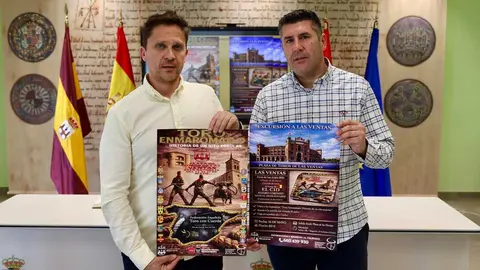 Toro Enmaromado en las Ventas de Madrid