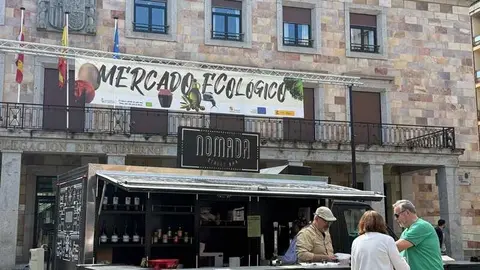 mercado ecol&oacute;gico y piedra de Sayago en Zamora _6