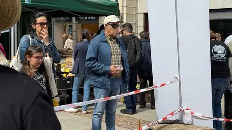 mercado ecol&oacute;gico y piedra de Sayago en Zamora _12