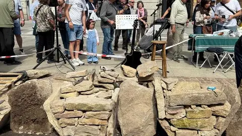 mercado ecol&oacute;gico y piedra de Sayago en Zamora _19