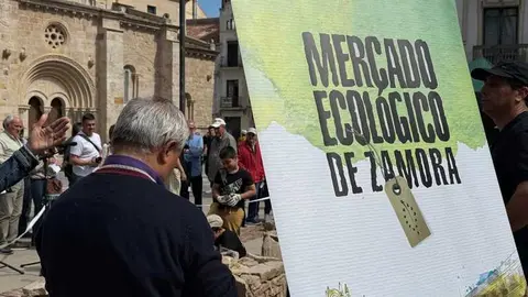 mercado ecol&oacute;gico y piedra de Sayago en Zamora _22