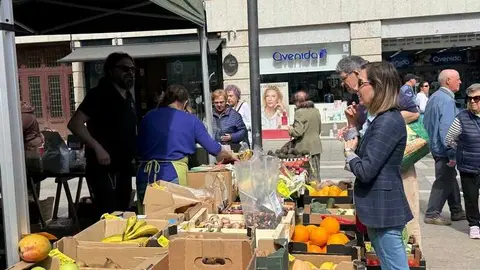 mercado ecol&oacute;gico y piedra de Sayago en Zamora _23