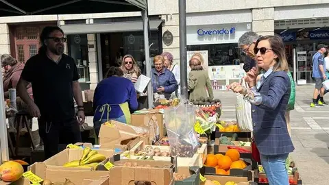 mercado ecol&oacute;gico y piedra de Sayago en Zamora _24