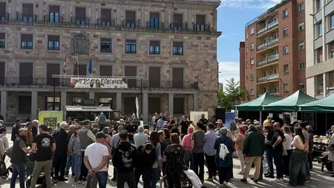 mercado ecol&oacute;gico y piedra de Sayago en Zamora _29