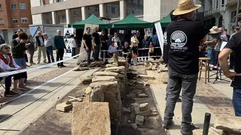 mercado ecol&oacute;gico y piedra de Sayago en Zamora _32