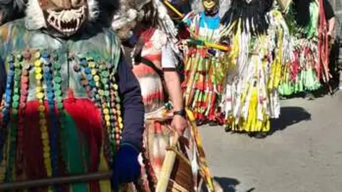 Carucheros de Sesn&aacute;ndez de T&aacute;bara en Bemposta. IMAGEN CEDIDA (4)