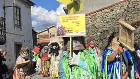 Carucheros de Sesn&aacute;ndez de T&aacute;bara en Bemposta. IMAGEN CEDIDA (8)