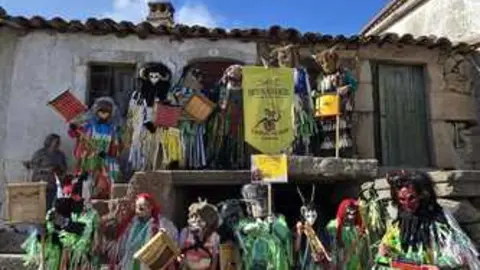 Carucheros de Sesn&aacute;ndez de T&aacute;bara en Bemposta. IMAGEN CEDIDA (7)