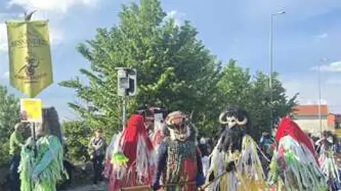 Carucheros de Sesn&aacute;ndez de T&aacute;bara en Bemposta. IMAGEN CEDIDA (9)