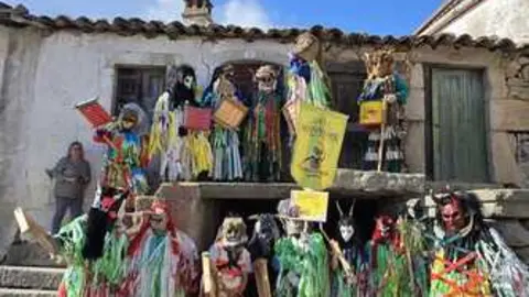 Carucheros de Sesn&aacute;ndez de T&aacute;bara en Bemposta. IMAGEN CEDIDA (11)