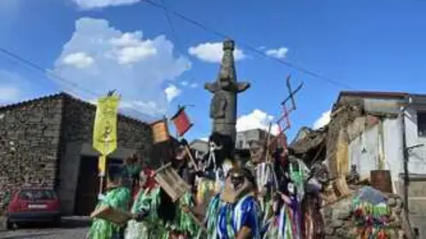 Carucheros de Sesn&aacute;ndez de T&aacute;bara en Bemposta. IMAGEN CEDIDA (12)