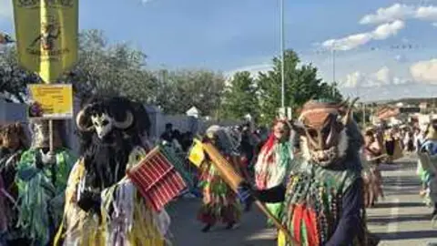 Carucheros de Sesn&aacute;ndez de T&aacute;bara en Bemposta. IMAGEN CEDIDA (14)