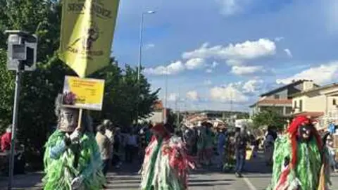 Carucheros de Sesn&aacute;ndez de T&aacute;bara en Bemposta. IMAGEN CEDIDA (15)