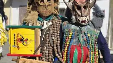 Carucheros de Sesn&aacute;ndez de T&aacute;bara en Bemposta. IMAGEN CEDIDA (17)