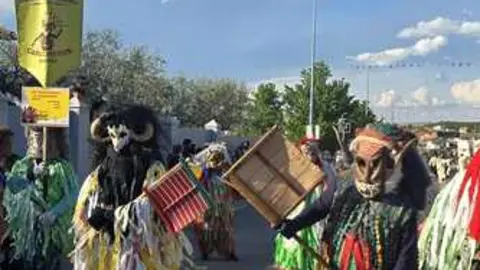 Carucheros de Sesn&aacute;ndez de T&aacute;bara en Bemposta. IMAGEN CEDIDA (21)