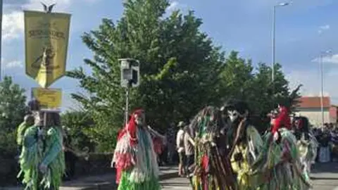 Carucheros de Sesn&aacute;ndez de T&aacute;bara en Bemposta. IMAGEN CEDIDA (30)