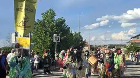 Carucheros de Sesn&aacute;ndez de T&aacute;bara en Bemposta. IMAGEN CEDIDA (34)