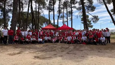 Jornada de reforestaci&oacute;n Aranda de Duero voluntarios de Cruz Roja - imagen Cruz Roja Zamora redes