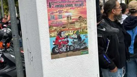 Zamora Sobre Ruedas cartel Jerez de la Frontera GP de Espa&ntilde;a de MotoGP