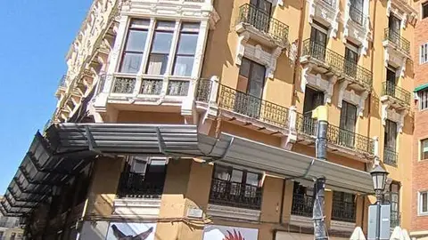 Antiguo Hotel Suizo, primer edificio de Zamora que tuvo ascensor