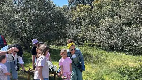 Con el ni&ntilde;o de la Bola