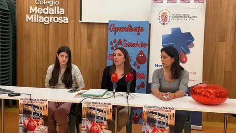 Cada Gota Cuenta Colegio Medalla Milagrosa Colecta de Donaci&oacute;n de Sangre 