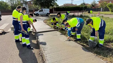 Inicio del Programa Mixto de Empleo en Moraleja del Vino