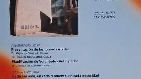 Cartel de las jornadas