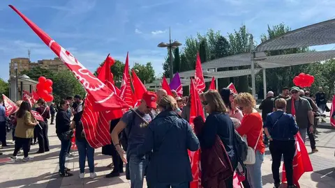 Manifestaci&oacute;n 1 de mayo en Zamora 