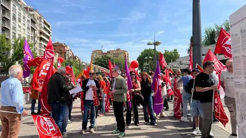 Manifestaci&oacute;n 1 de mayo en Zamora _2