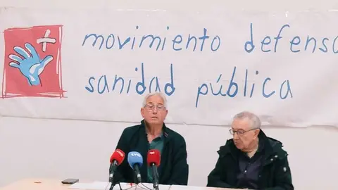 Jern&oacute;nimo Cantuche y Carlos Pedrero en rueda de prensa