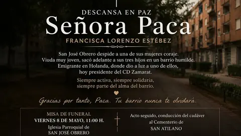 Paca San Jos&eacute; Obrero