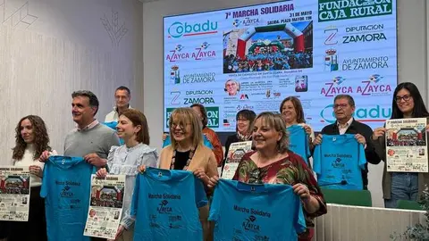 presentaci&oacute;n marcha Azayca 