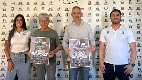 Presentaci&oacute;n F&uacute;tbol en la calle Toro