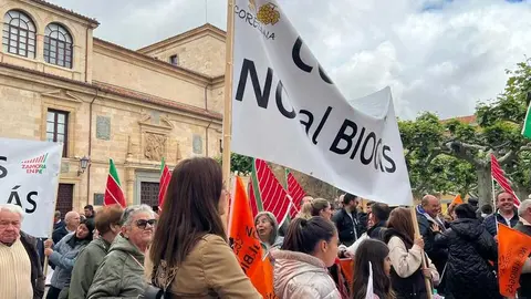 Manifestaci&oacute;n contra las plantas de biog&aacute;s Zamora _14