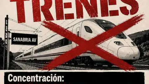 Concentraci&oacute;n tren Sanabria