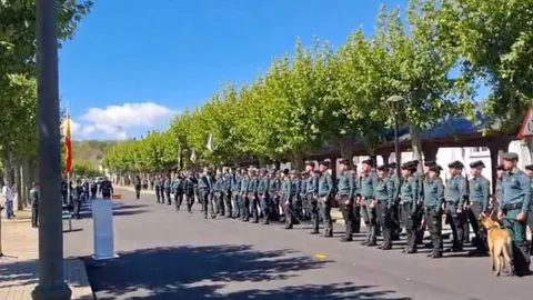 Ensayos Guardia Civil 182 aniversario