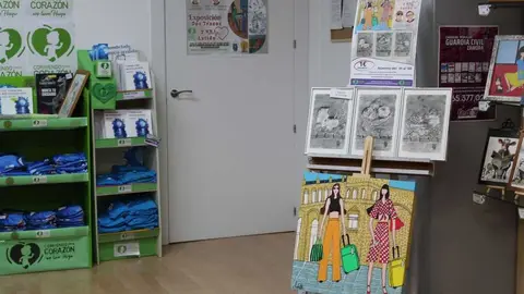 Exposici&oacute;n solidaria Corriendo con el Coraz&oacute;n por Hugo 