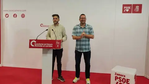 I&ntilde;aki G&oacute;mez y Javier Garc&iacute;a PSOE
