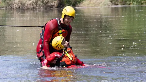 Simulacro de emergencias inundaciones Benavente y Santa Cristina de la Polvorosa - imagen Interbenavente