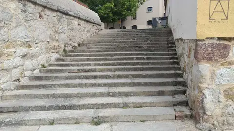 Escalera San Mart&iacute;n