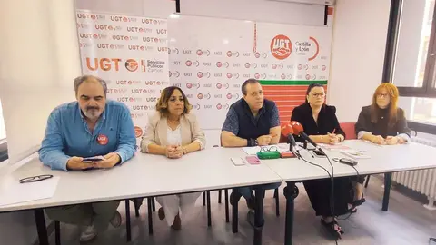 Rueda de prensa sobre Ayuda a Domicilio en UGT