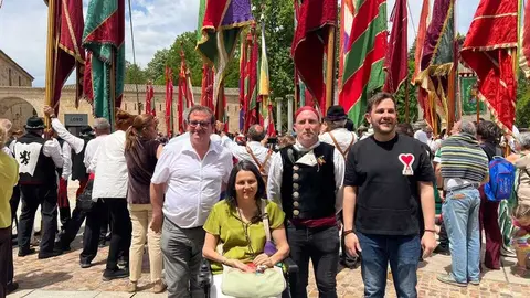 Desfile de Pendones instituciones 