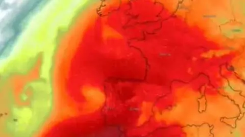 Temperaturas altas riesgo alto