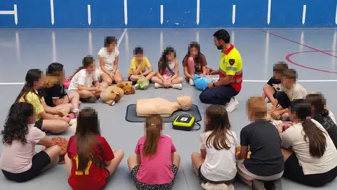 Moraleja del vino Formaci&oacute;n soporte vital b&aacute;sico y uso desfibrilador