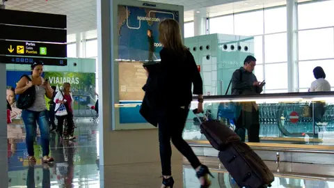 Ciudadanos en el aeropuerto